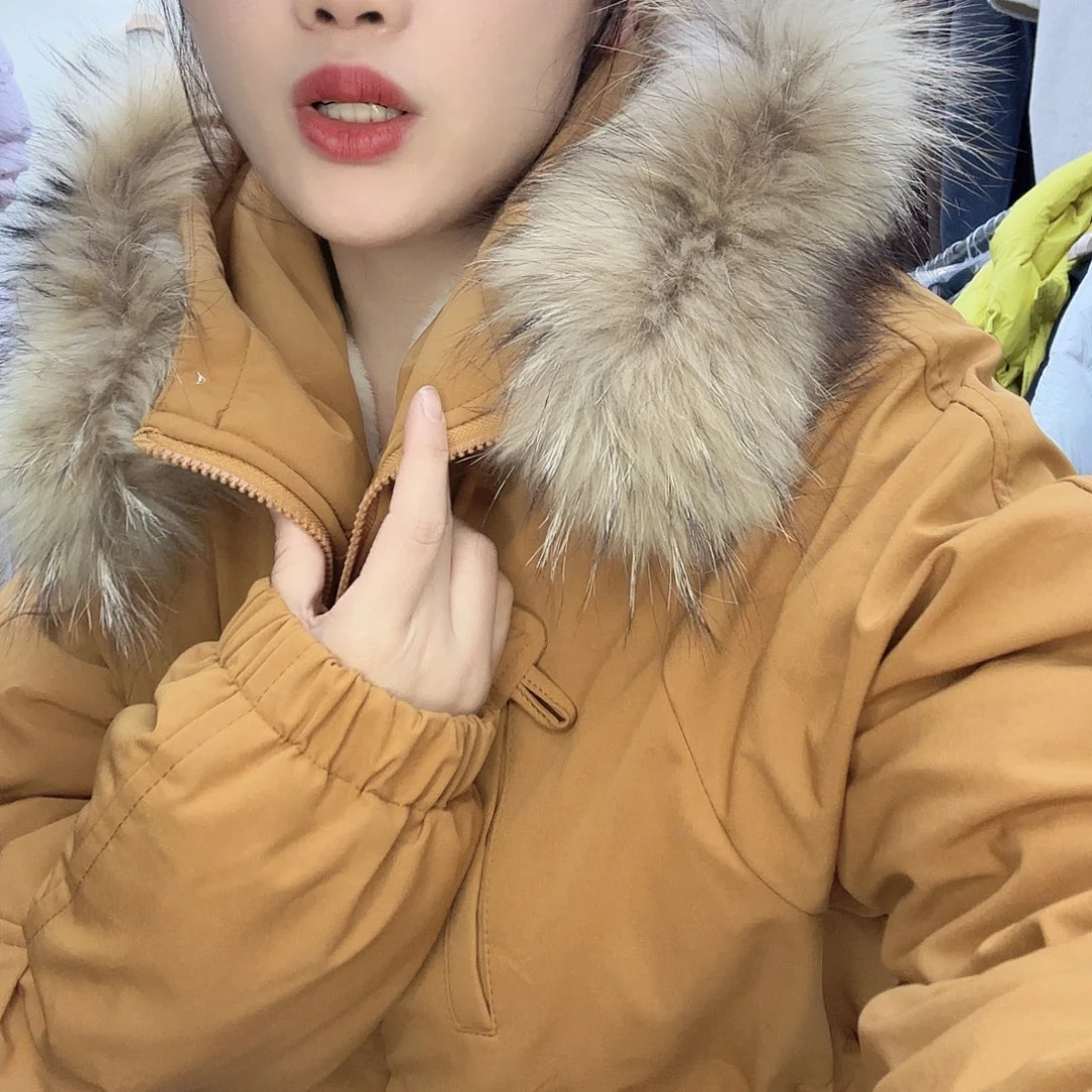 88122款南瓜色长款