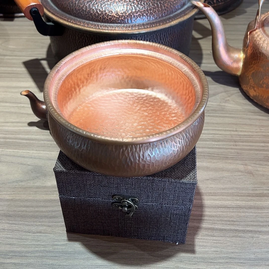 烤色提梁小壶400cc。      烤色茶洗新品福利