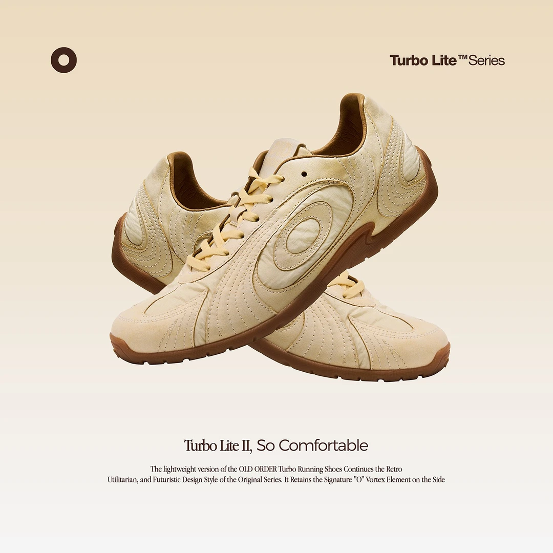 OLD ORDER涡轮Lite半见暮光 Yellow Light 米尔顿黄德训薄底鞋女