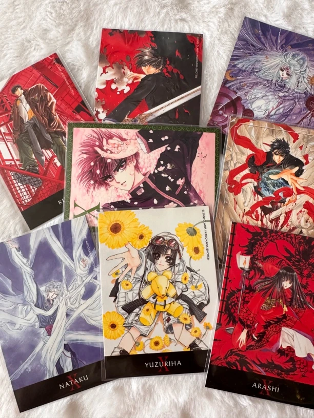 日版中古 X战记收藏卡 （单张）