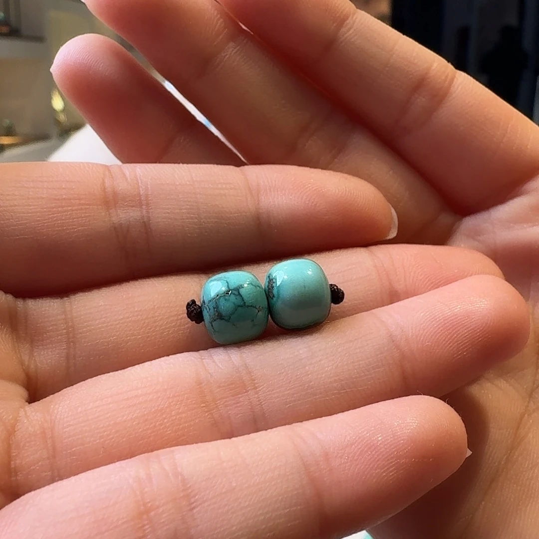 绿松石未镶嵌原矿绿松石配饰