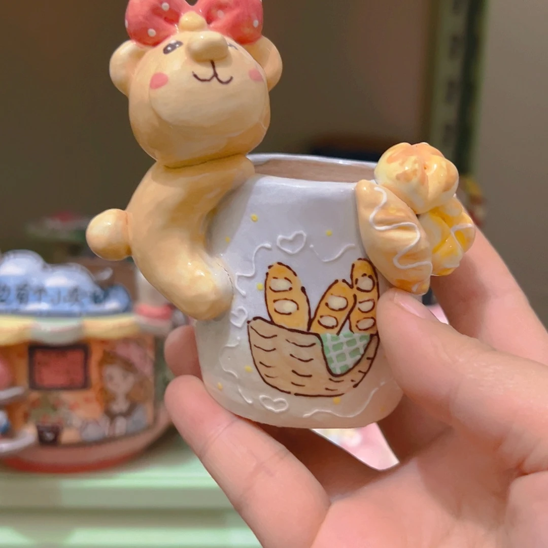 双十二福福手工多肉花盆