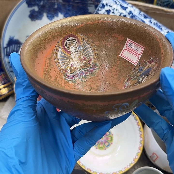 瓷片瓷器摆件 瓷器摆件