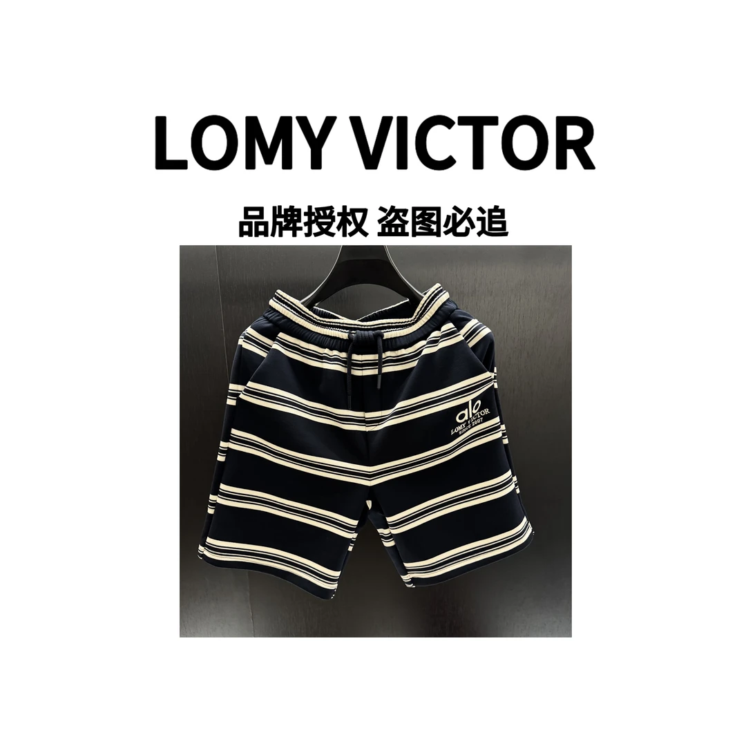 LOMY VICTOR2025夏季顶奢原单男女同款潮流短裤NZN2256