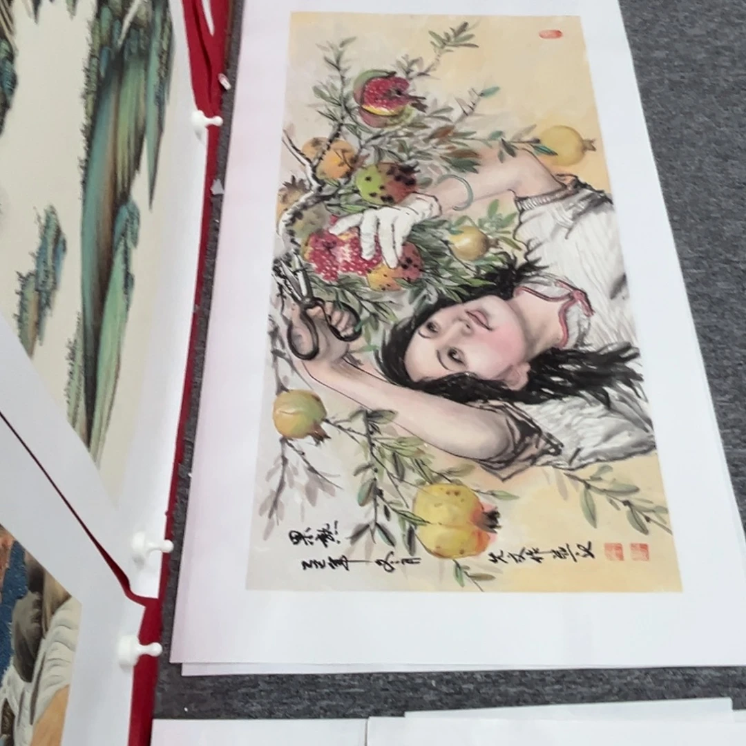 宝***爱国画绘画作品多次参加全国