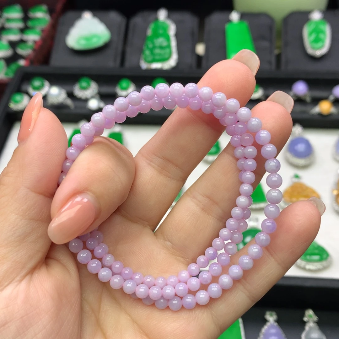 吊坠(不含链)18K金镶嵌翡翠