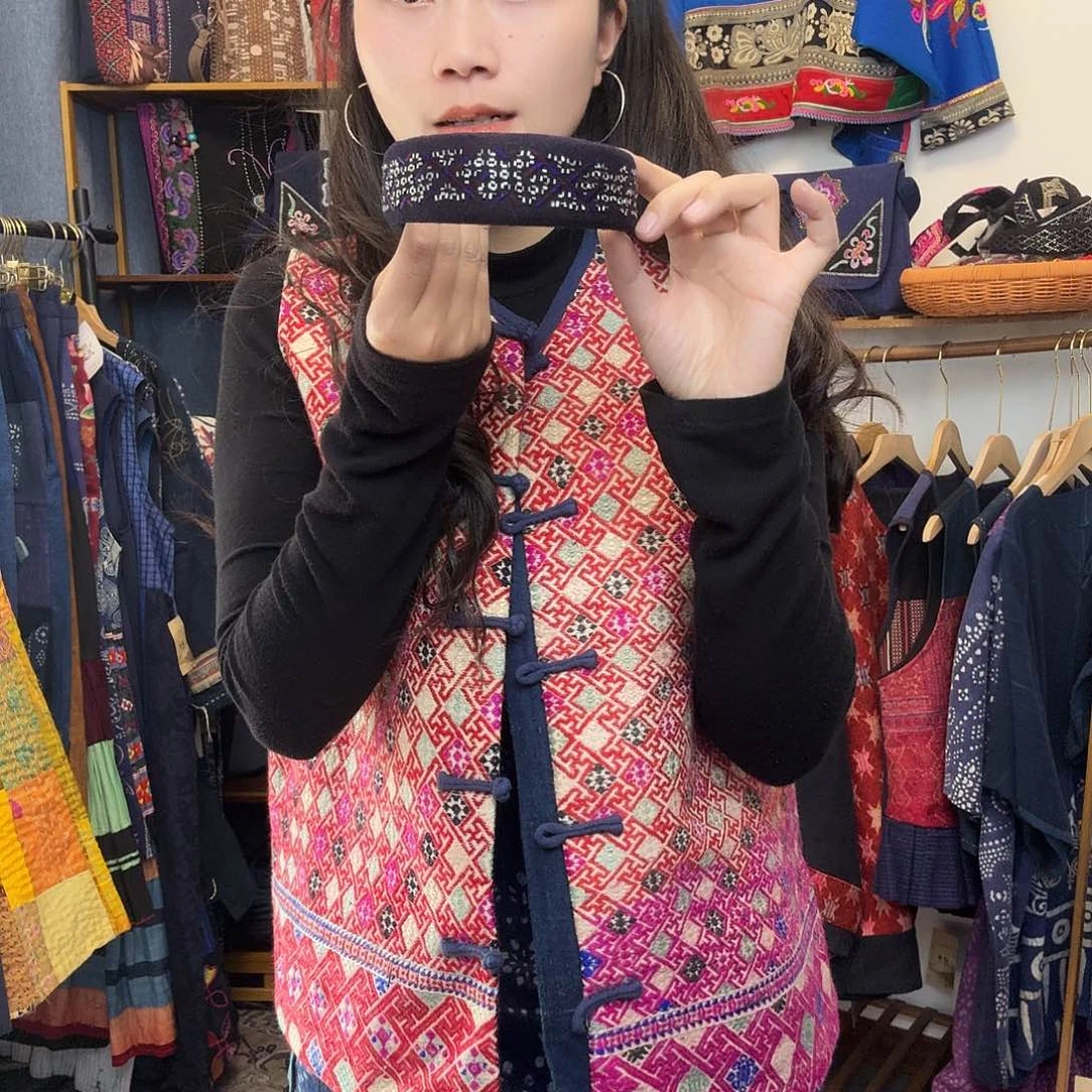 棉妤然服饰锡绣发箍