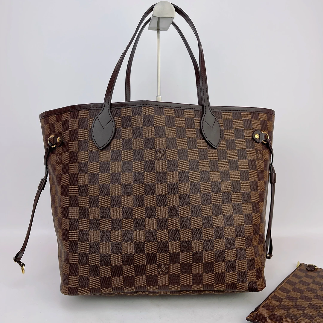 95新 LouisVuitton/路易威登 LV棕色手提包内标VT0211底长32 L475