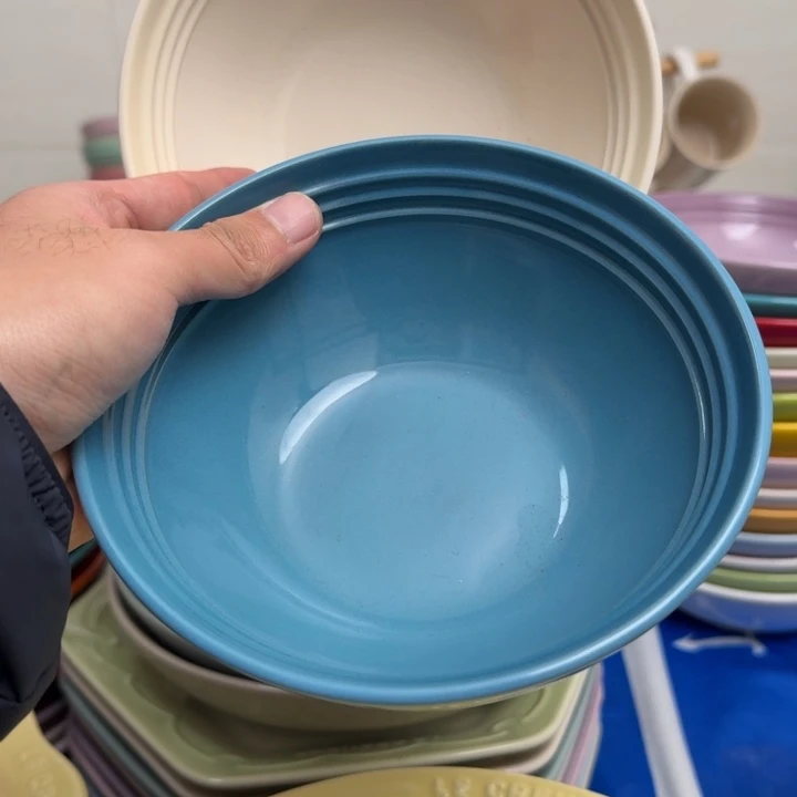瓷片微瑕2个温哥华面碗650毫升