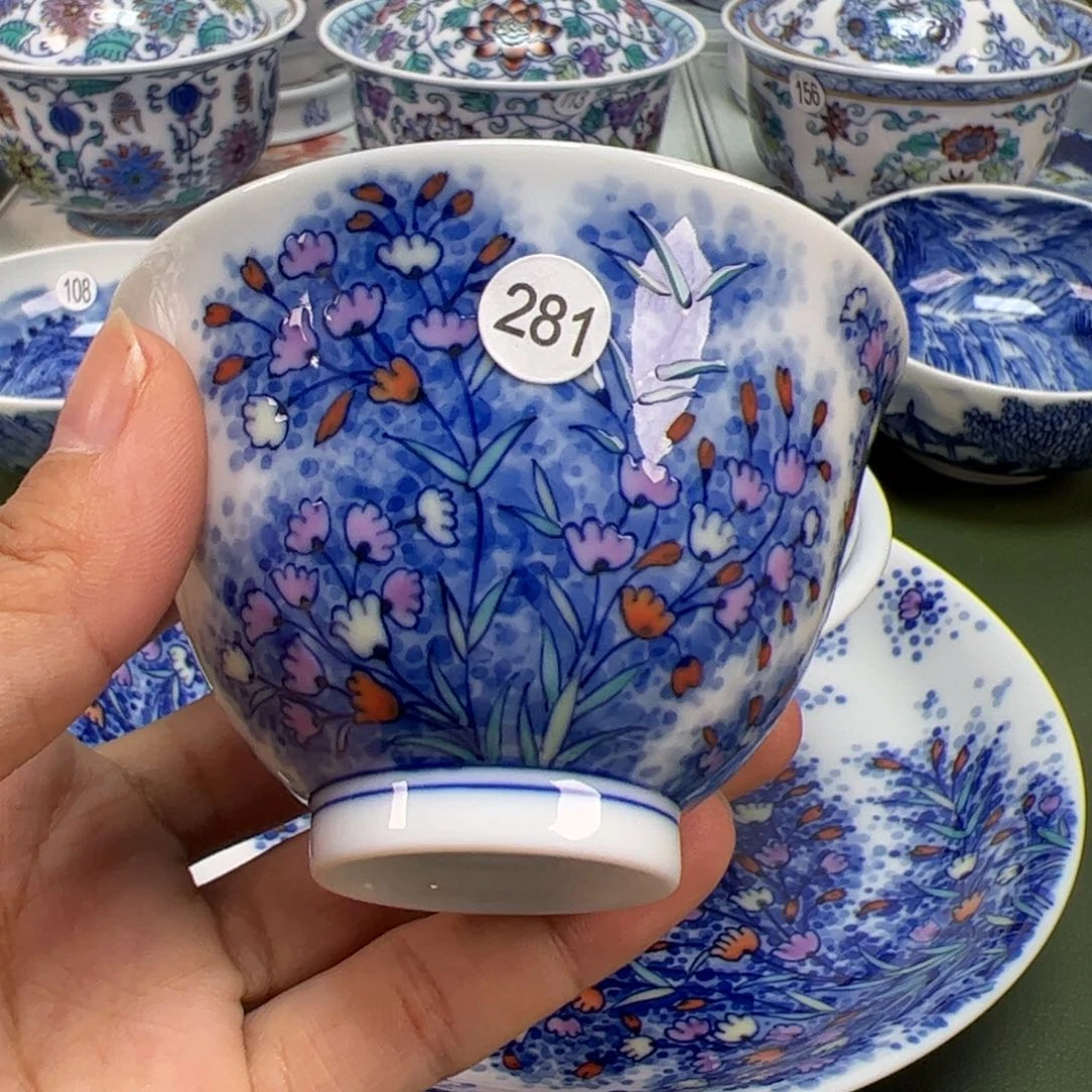 杯景德镇纯手绘茶具281