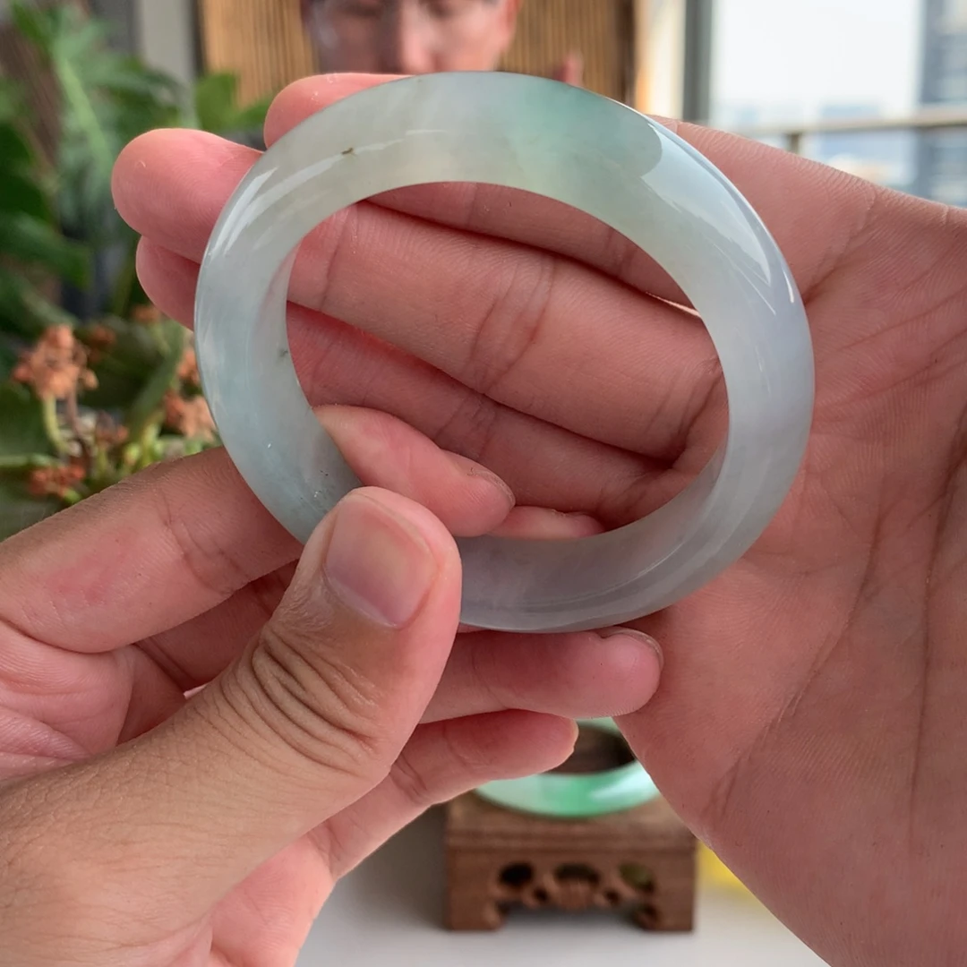 未镶嵌手镯翡翠518号51.5