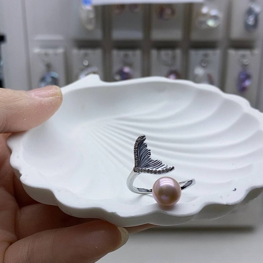 颈饰合金淡水珍珠