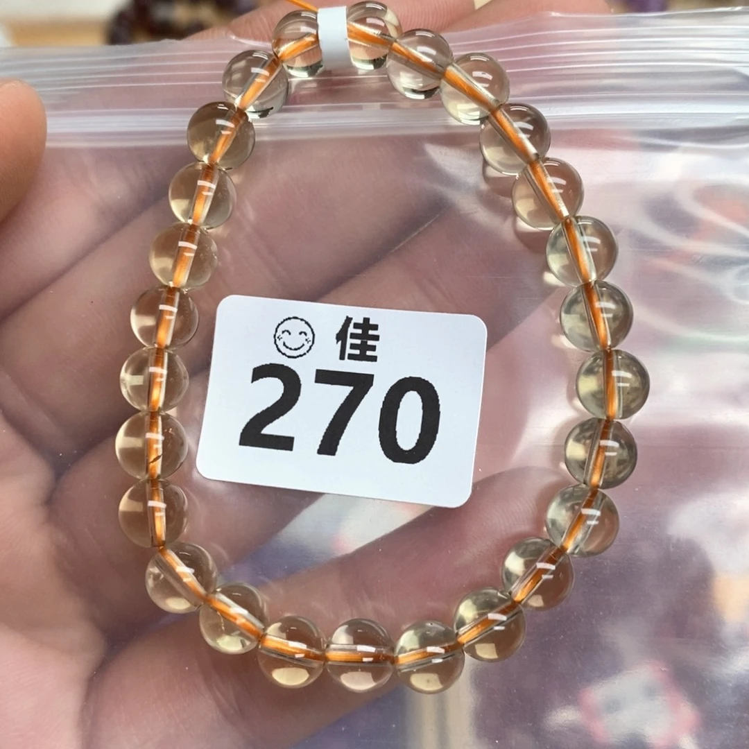 水晶手链未镶嵌小**椰多样性发一