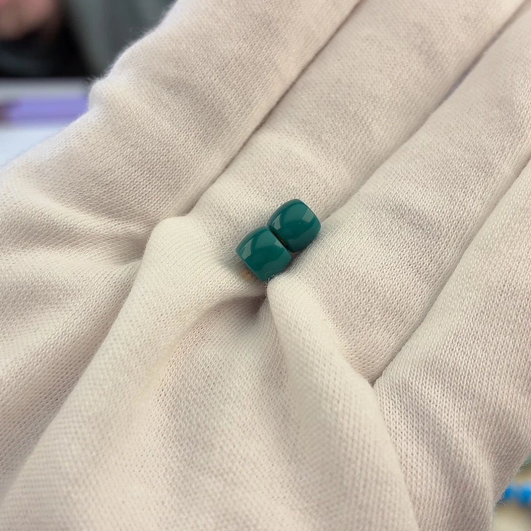 未镶嵌绿松石绿松石6.3mm