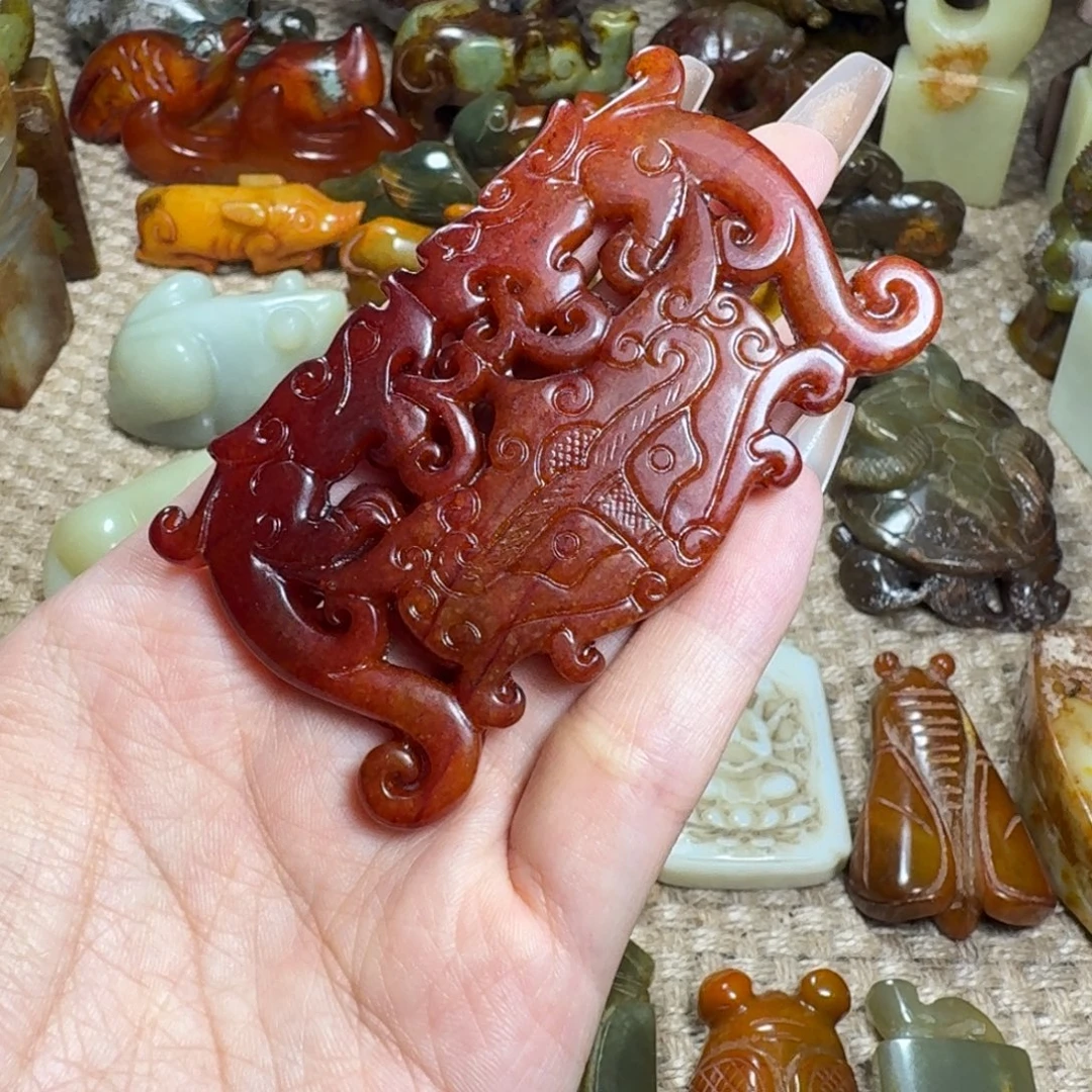 白玉菩提吊坠挂件