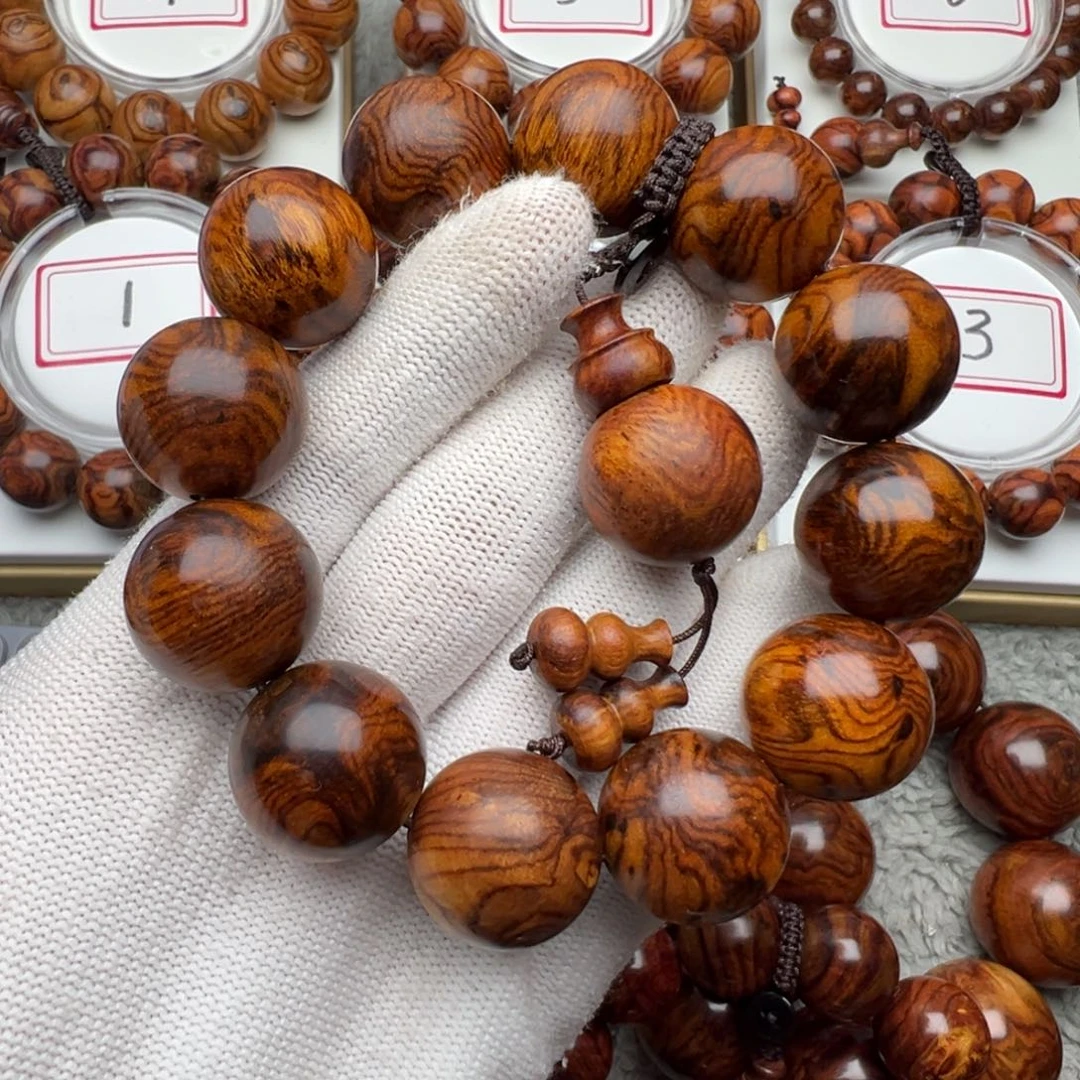 正***阁手串/手链香樟木2.0龙肝香水波纹手串