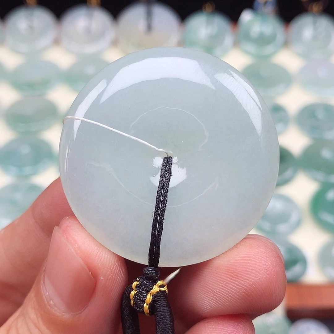 颈饰未镶嵌翡翠38.9-6.0mm