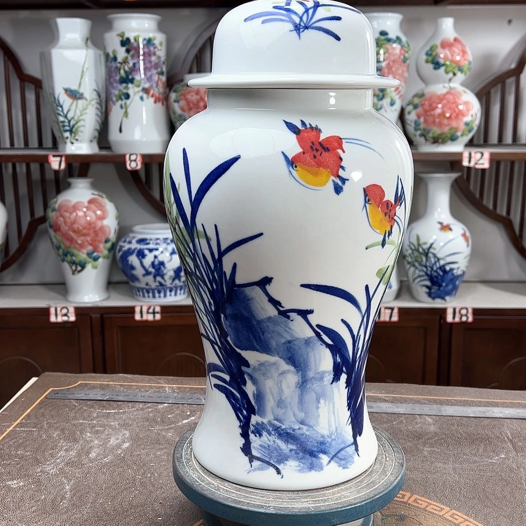 摆件景德镇陶瓷将玉