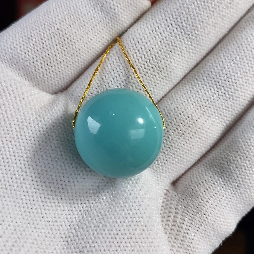 绿松石未镶嵌珠宝奇石19mm+
