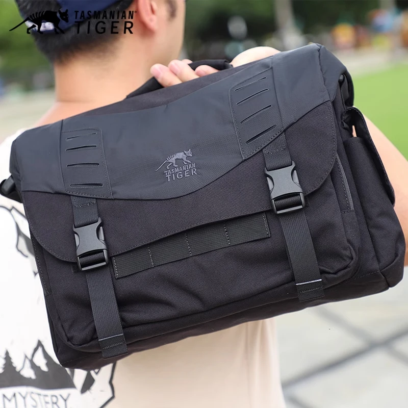 TT 塔虎小号战术单肩包户外挎包手提公文包edc背包通勤包斜挎包