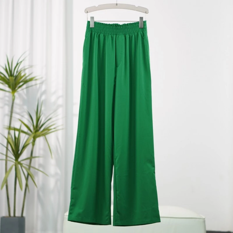 尚系列  E229-5  女装时尚亮色春夏款休闲长裤绿色SS11R30