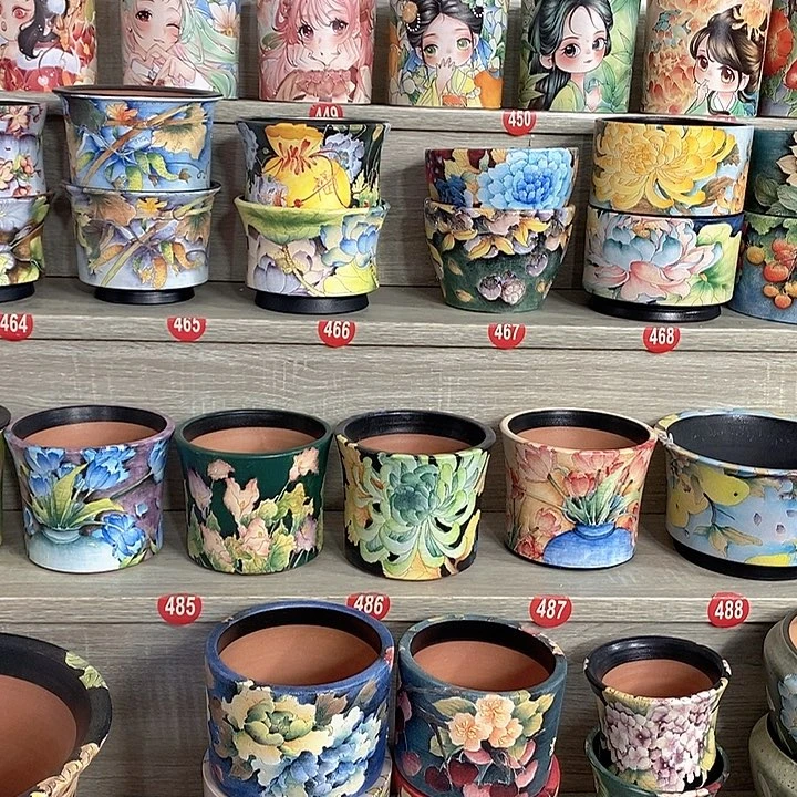 景德镇精品云茜美盆特价65折