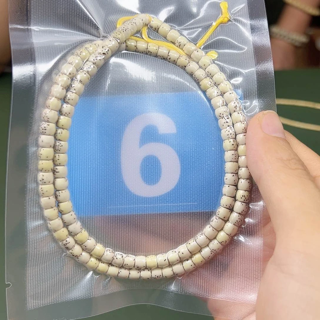 星月菩提吊坠原白108。65尺寸。6