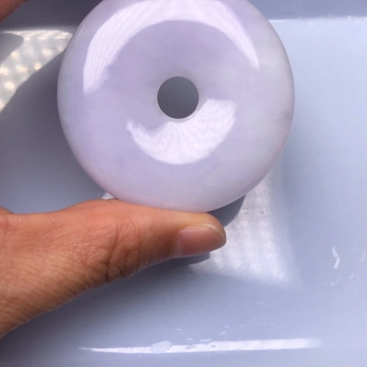 翡翠未镶嵌颈饰缅甸天然翡翠吊坠牌子珠子平安扣