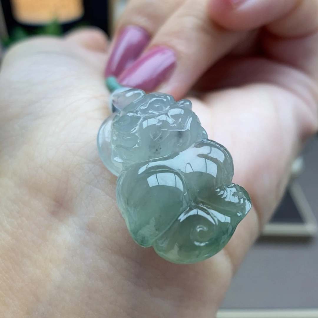 翡翠未镶嵌颈饰吊坠3