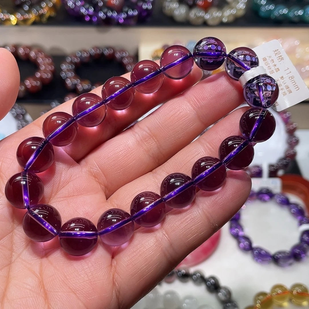 水晶手链未镶嵌紫水晶手链