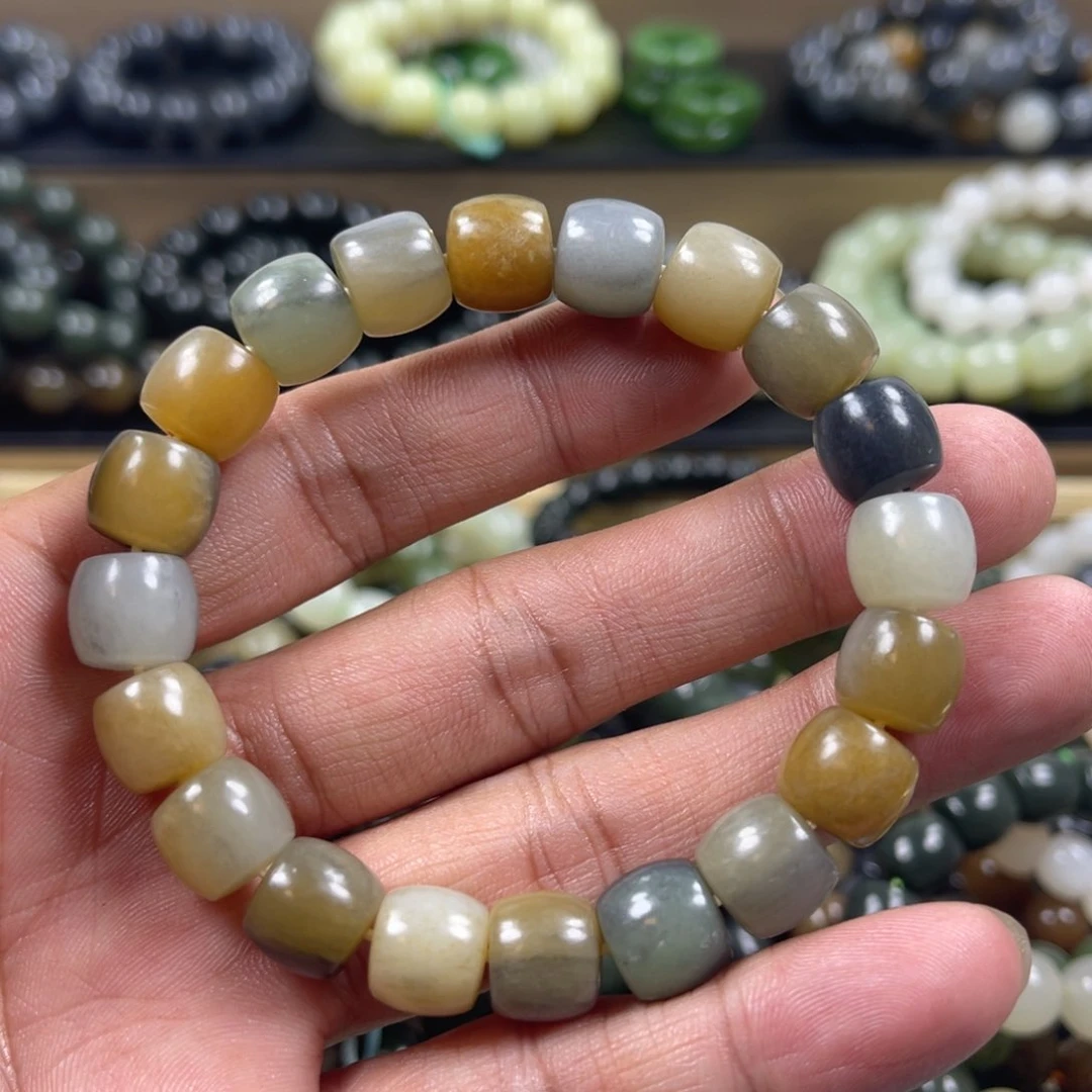 和田玉手串未镶嵌