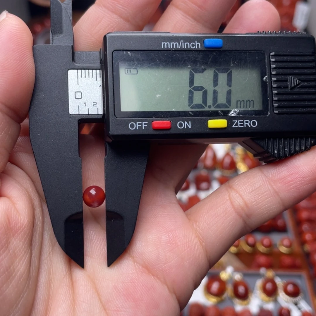 【闪购商品】未镶嵌圆珠6m南红玛瑙