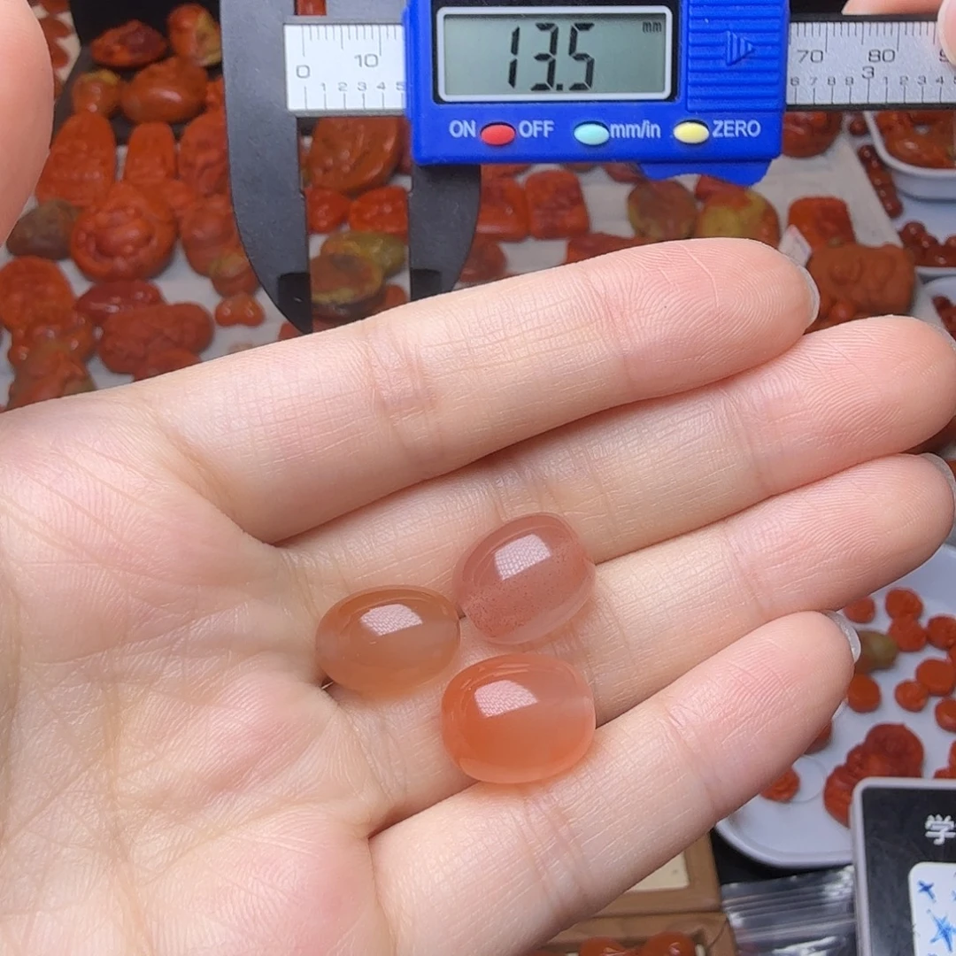 南红玛瑙未镶嵌颈饰