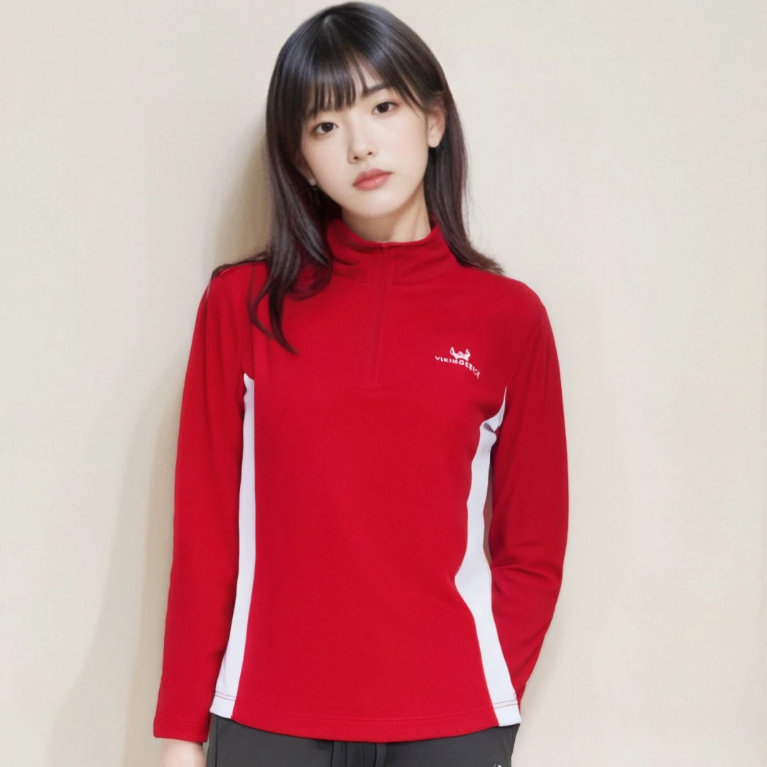 户外速干保暖长袖上衣吸湿透气T恤修身女款运动女士休闲时尚纯色