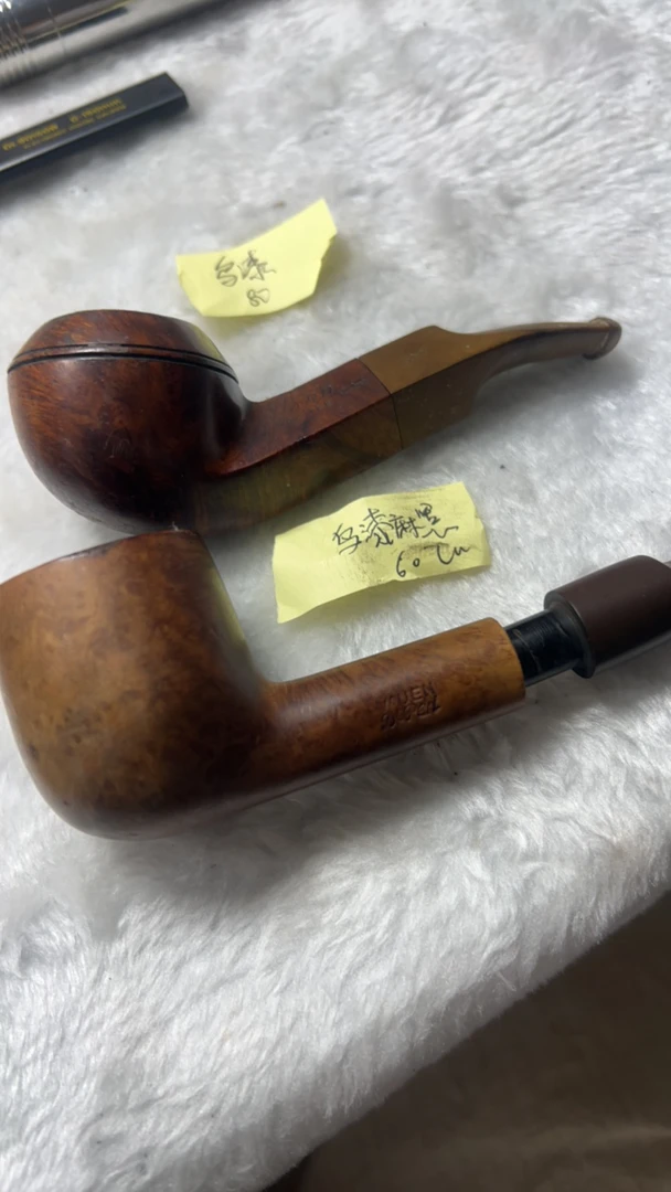乌漆嘛黑老板烟斗专拍