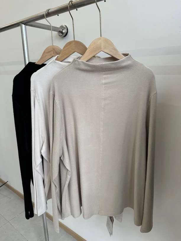 【张小九】德绒半高领打底衫Z9942