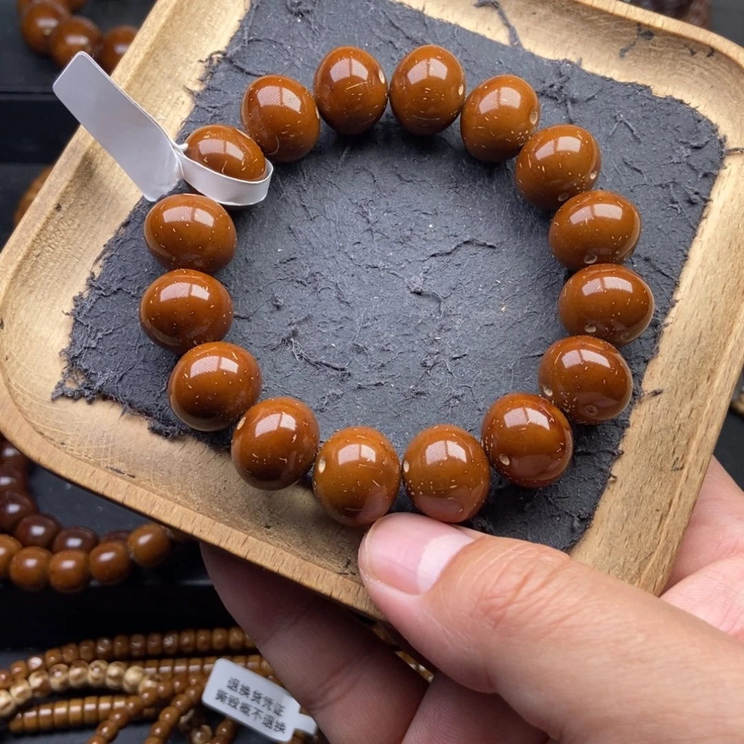 鑫***～紫金鼠手串16mm天花板算盘