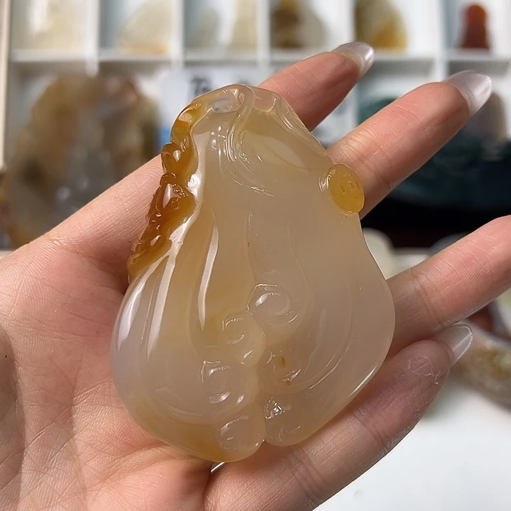 玛瑙/玉髓颈饰合金