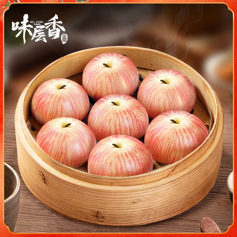 【味层香】“苹”“苹”安安象形卡通包340g/袋*4袋(10个/袋)