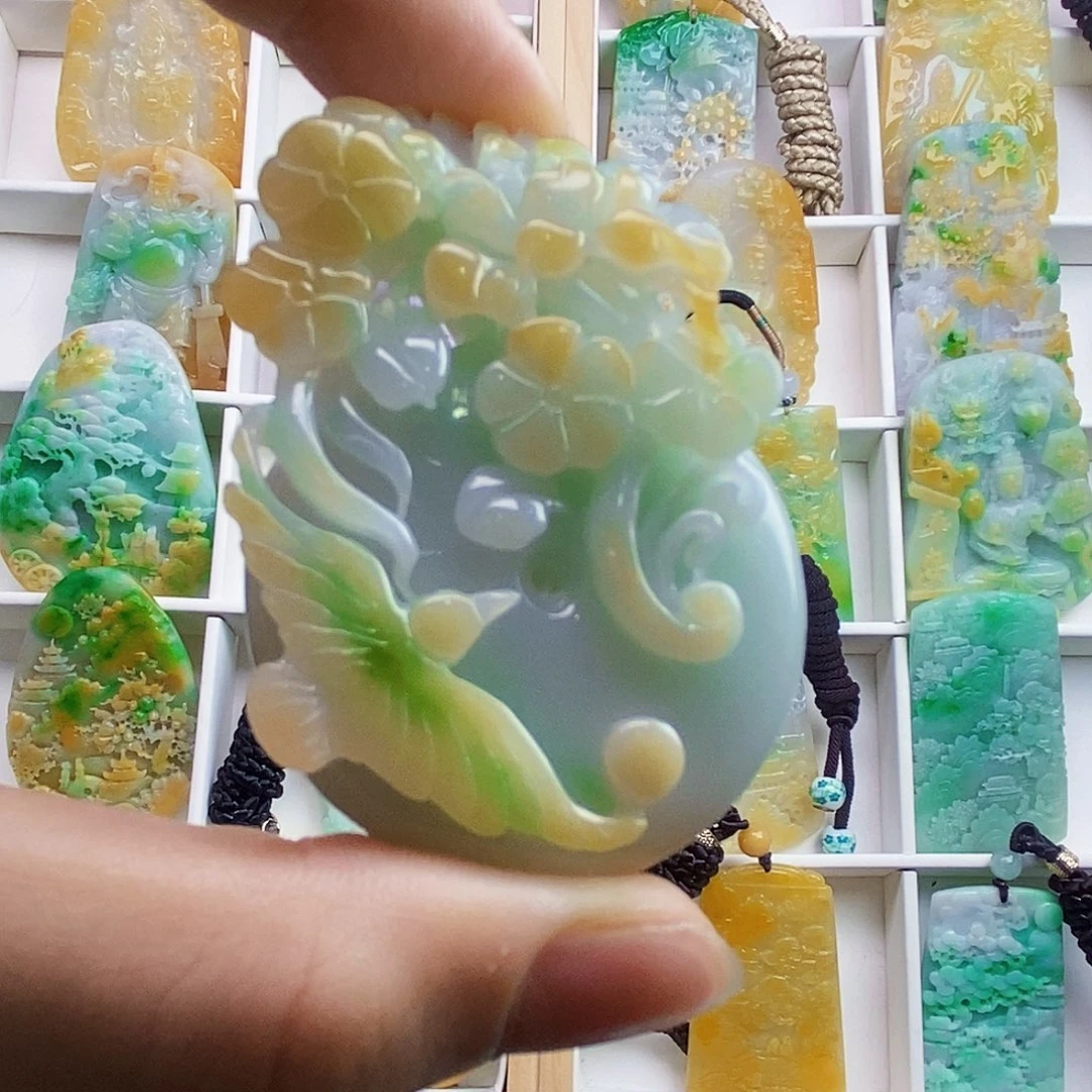 小***碟定制翡翠未镶嵌翡翠