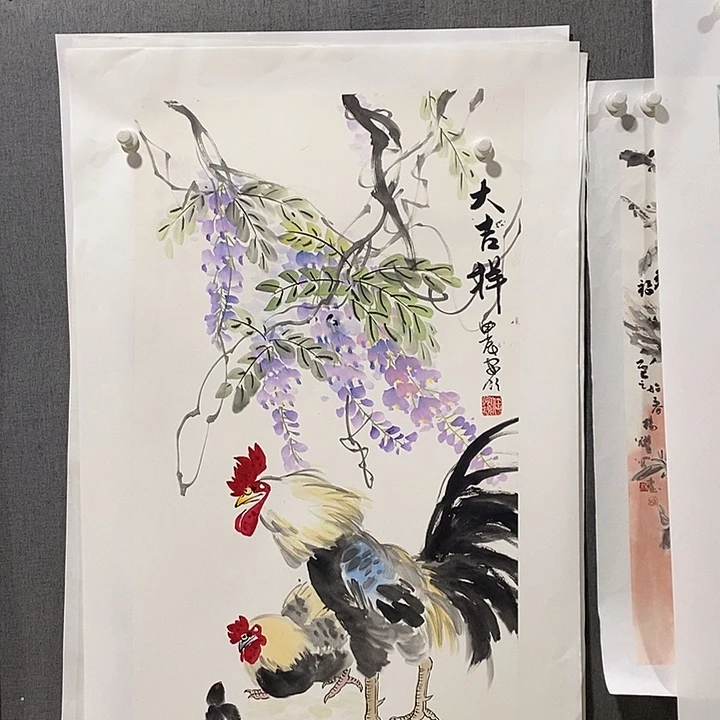 国画手写手绘作品371