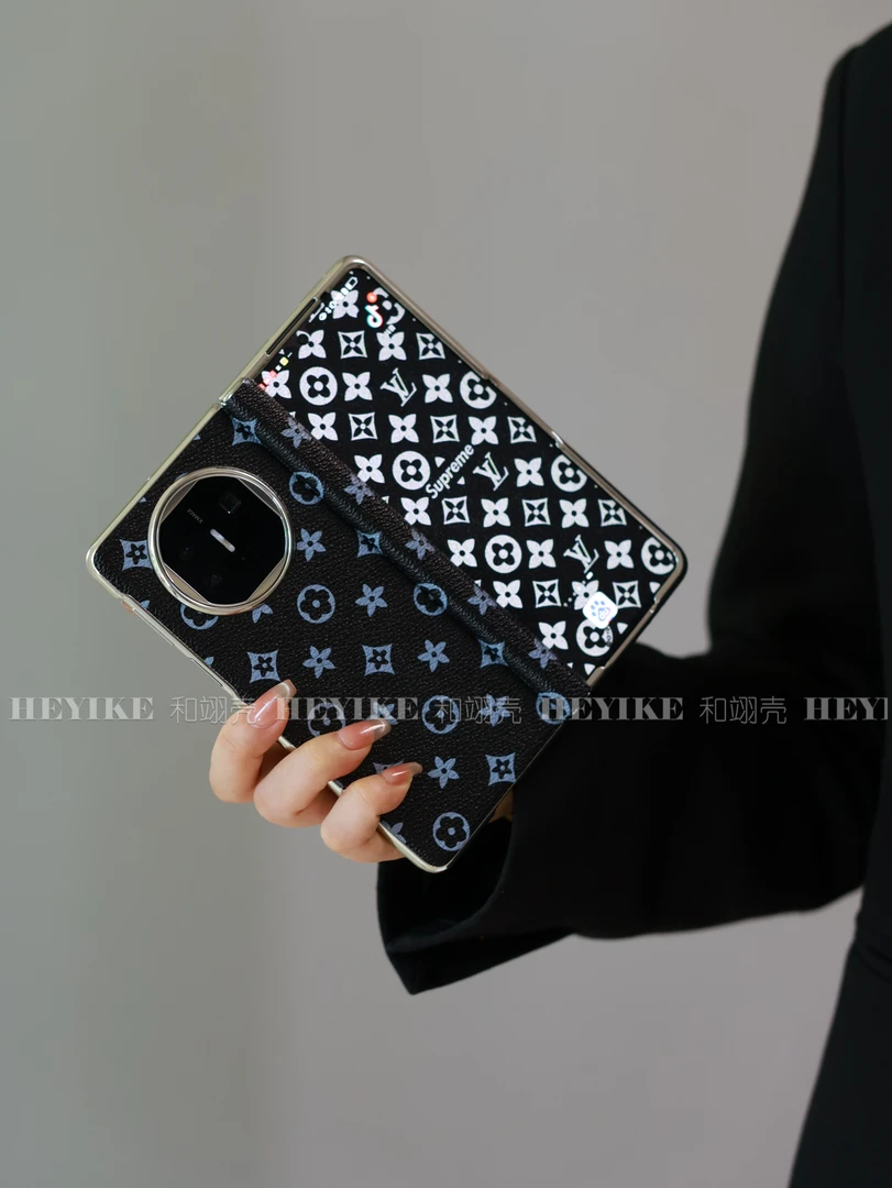 高级感壳膜一体适用vivoxfold5手机壳X5典藏折叠华为mateX6潮牌