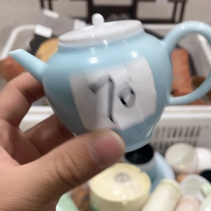 陶瓷茶具全部默认微瑕处理不影响使用完美主义者慎拍！