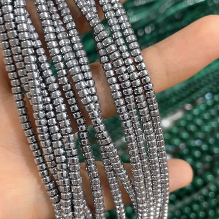 大理石磁石3条3mm银色黑但石隔片