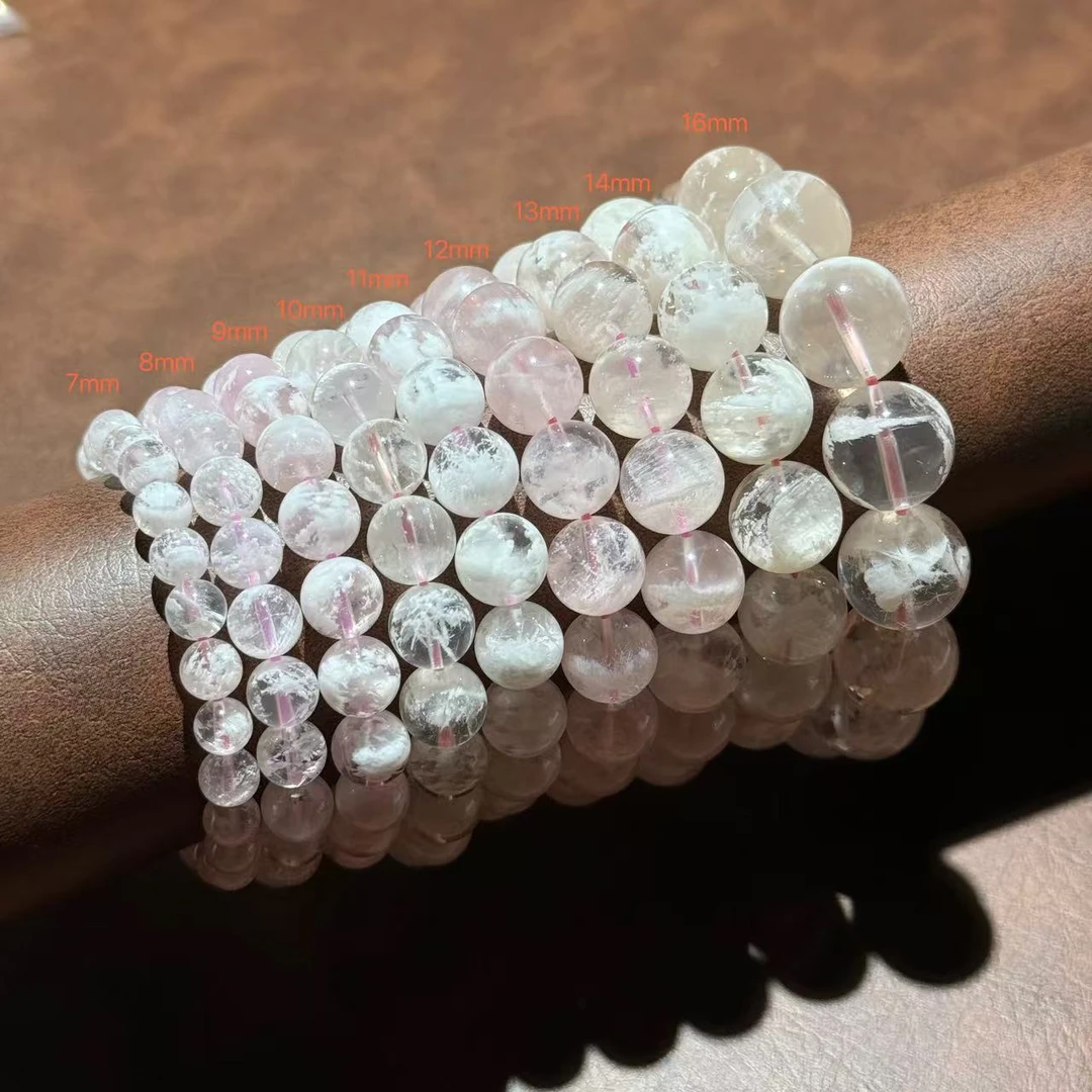 【与帅珠宝】粉雪花幽灵单圈D020908——多样性其一