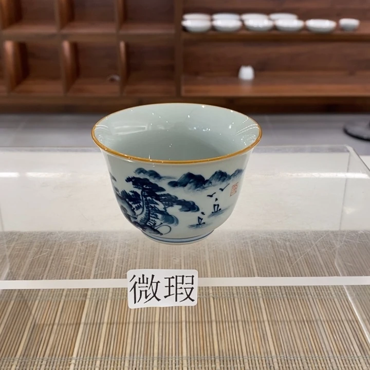 釉下老陶泥手工绘制