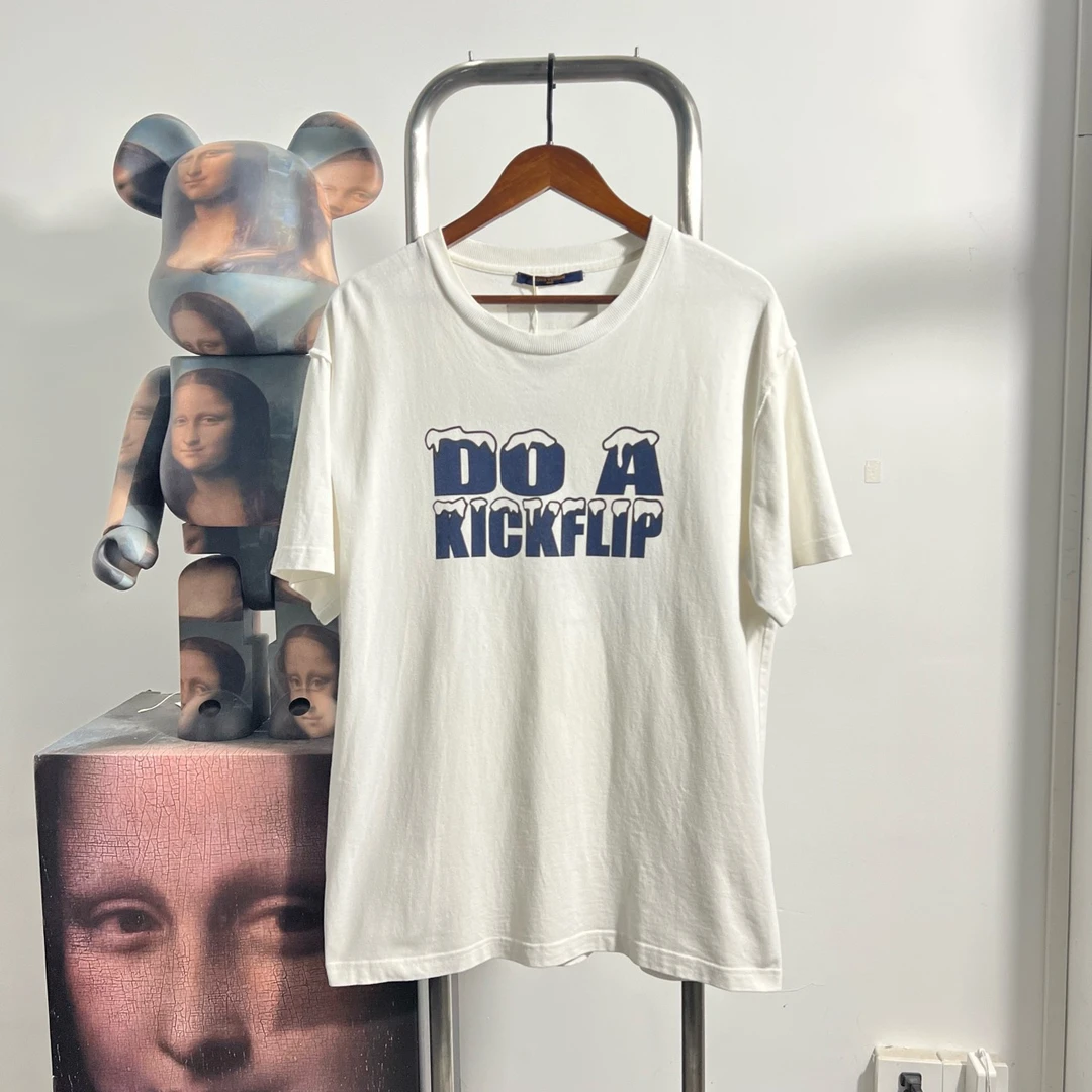 99新 LouisVuitton/路易威登 雪山短袖P2247XL衣长74胸围56