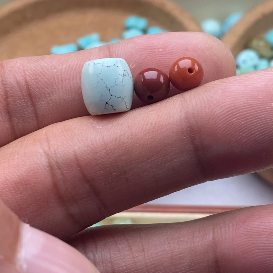未镶嵌南红玛瑙珠宝半成品