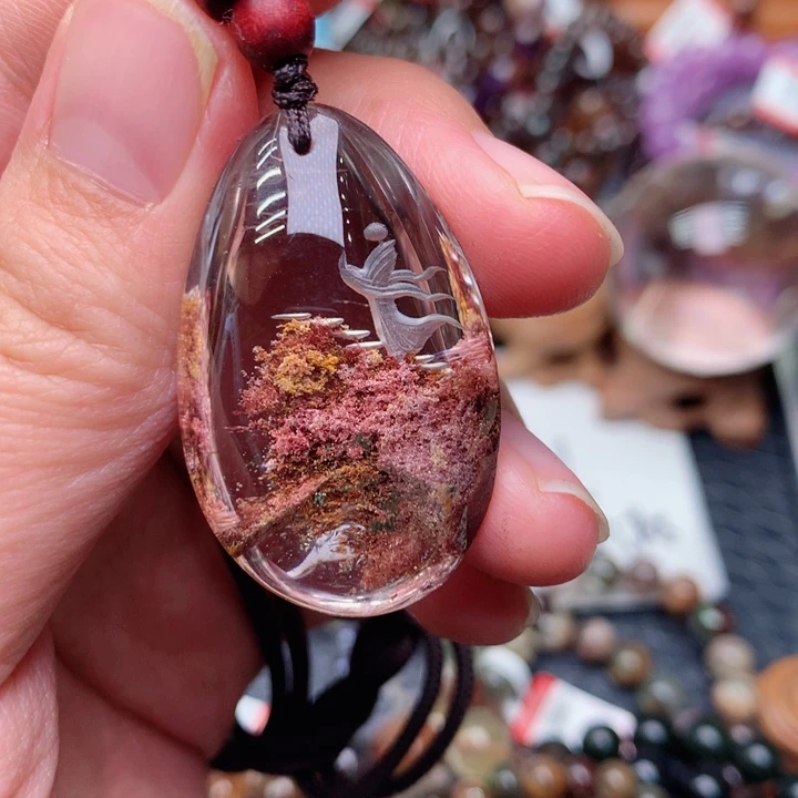 水晶吊坠(赠链)未镶嵌