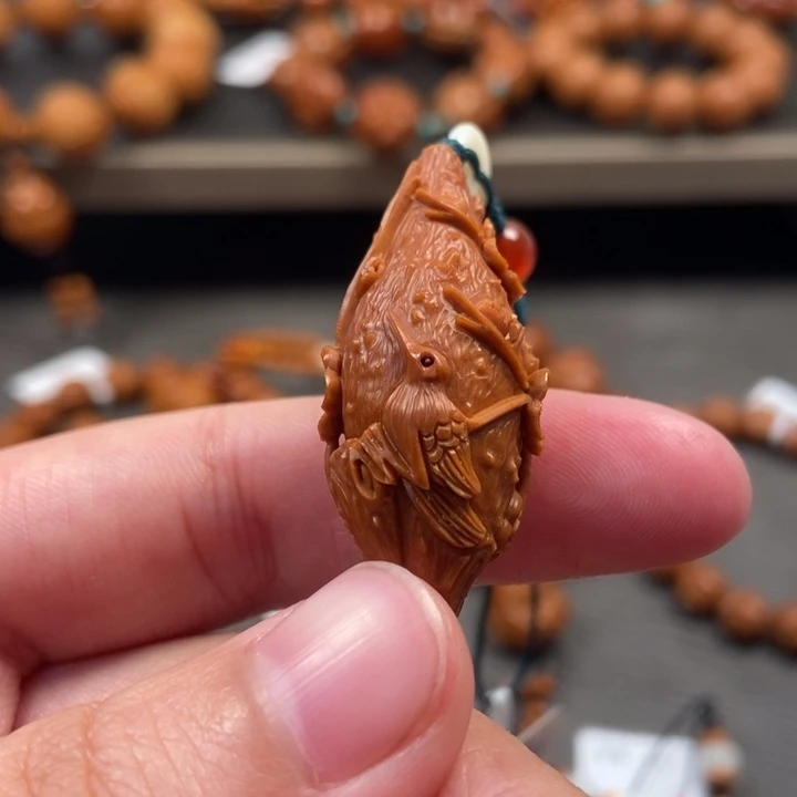 橄榄核手串/手链腊梅报喜